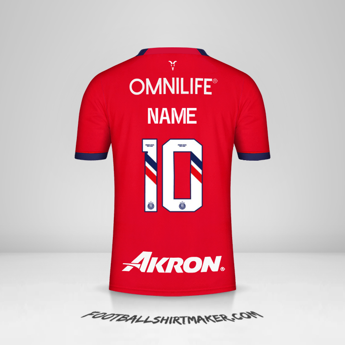 Shirt Guadalajara 2023/2024 -  name - 10