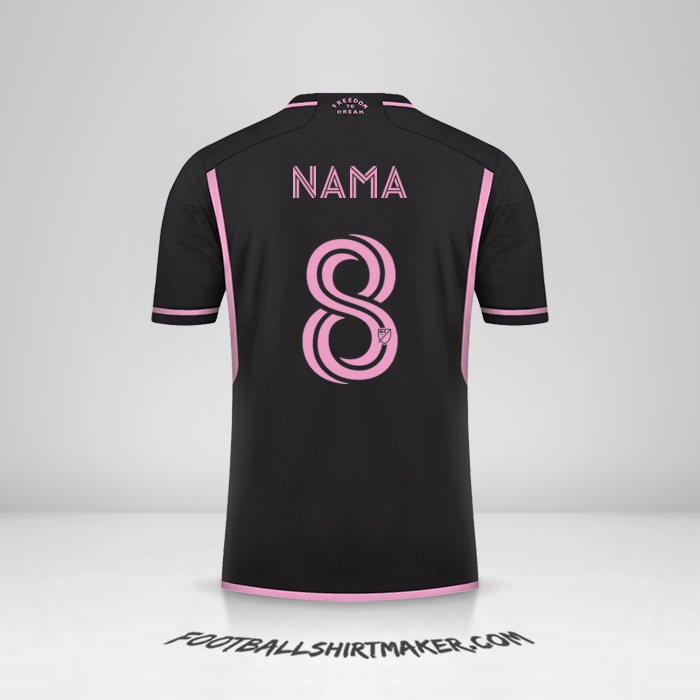 Jersey Inter Miami 2023/2024 Alternatif -  nama - 8