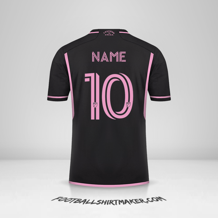 Trikot Inter Miami 2023/2024 Auswärts -  name - 10
