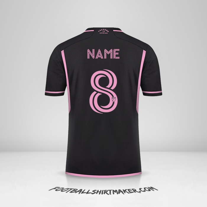 Trikot Inter Miami 2023/2024 Auswärts -  name - 8