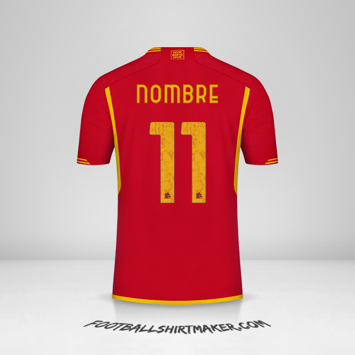 Jersey AS Roma 2023/2024 -  nombre - 11