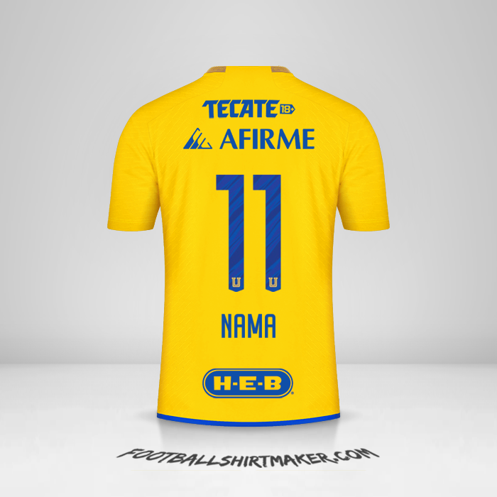 Jersey Tigres UANL 2023/2024 -  nama - 11