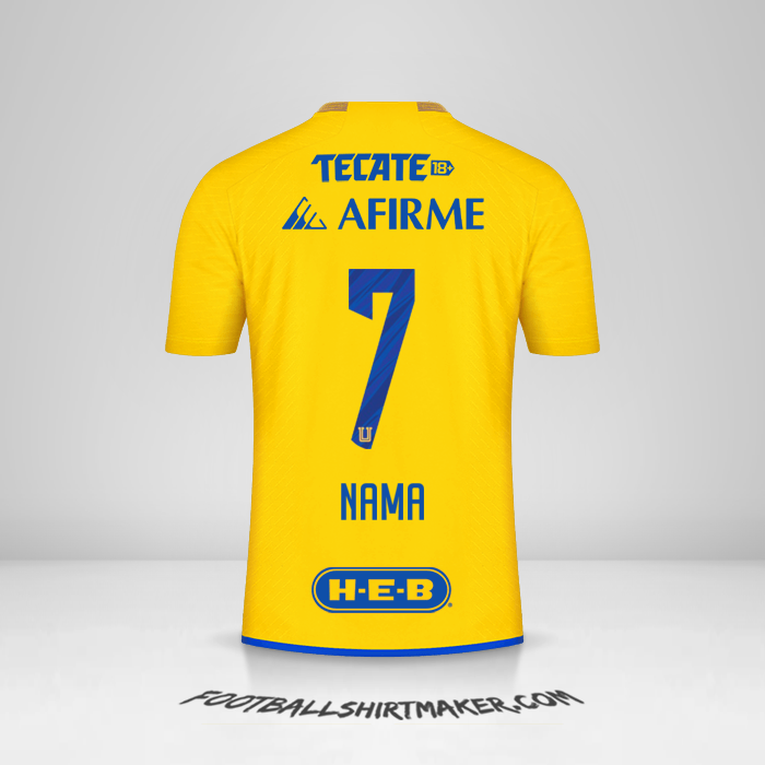 Jersey Tigres UANL 2023/2024 -  nama - 7