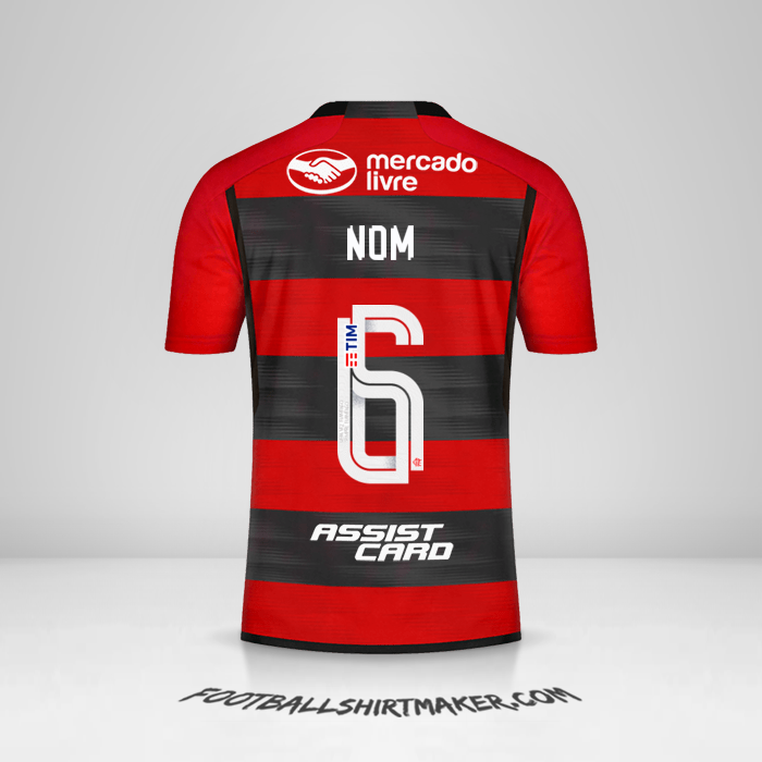 Maillot Flamengo 2023 -  nom - 6