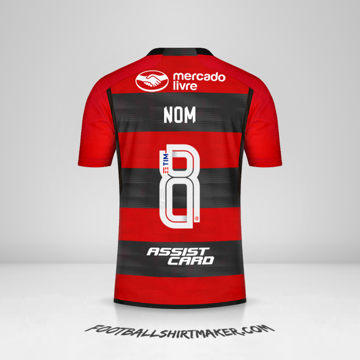 Maillot Flamengo 2023 -  nom - 8