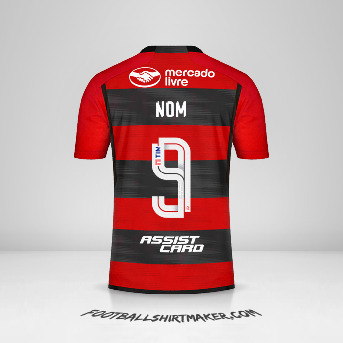 Maillot Flamengo 2023 -  nom - 9