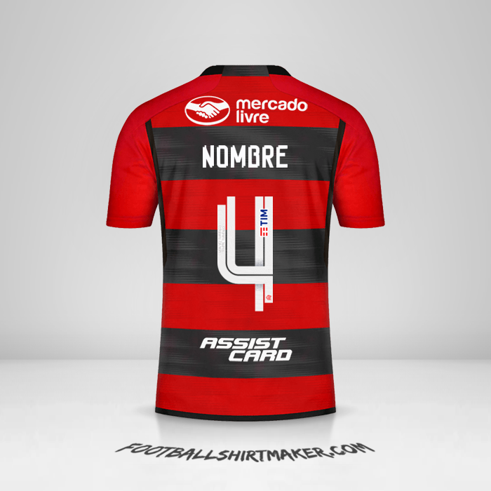 Camiseta Flamengo 2023 -  nombre - 4