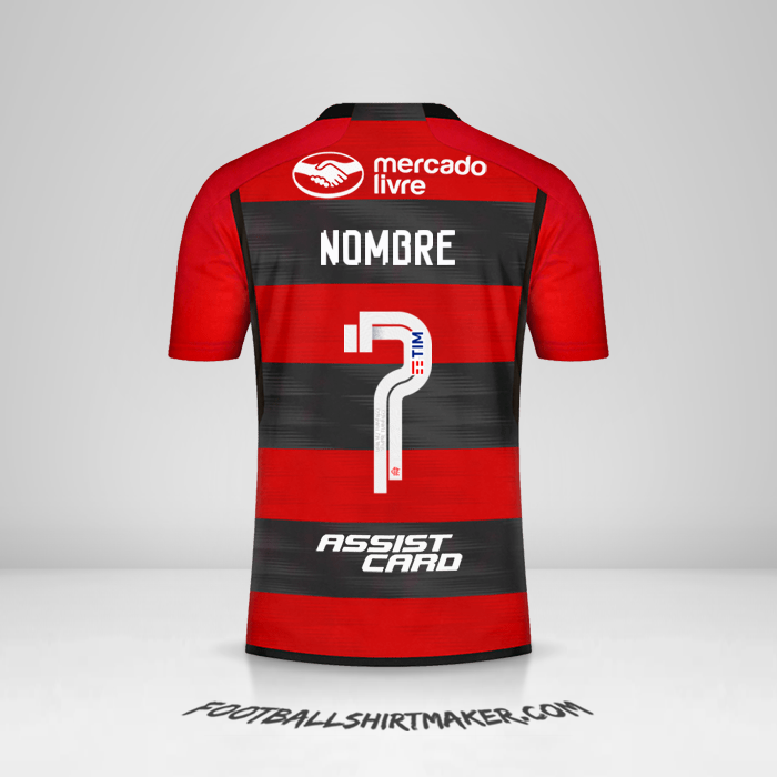 Camiseta Flamengo 2023 -  nombre - 7