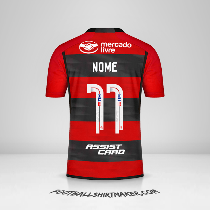 Camisa Flamengo 2023 -  nome - 11