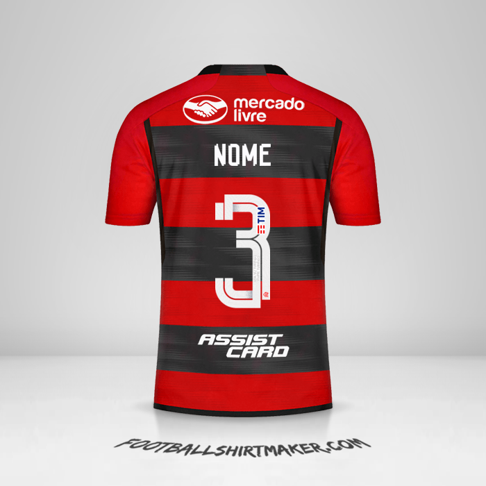 Camisa Flamengo 2023 -  nome - 3