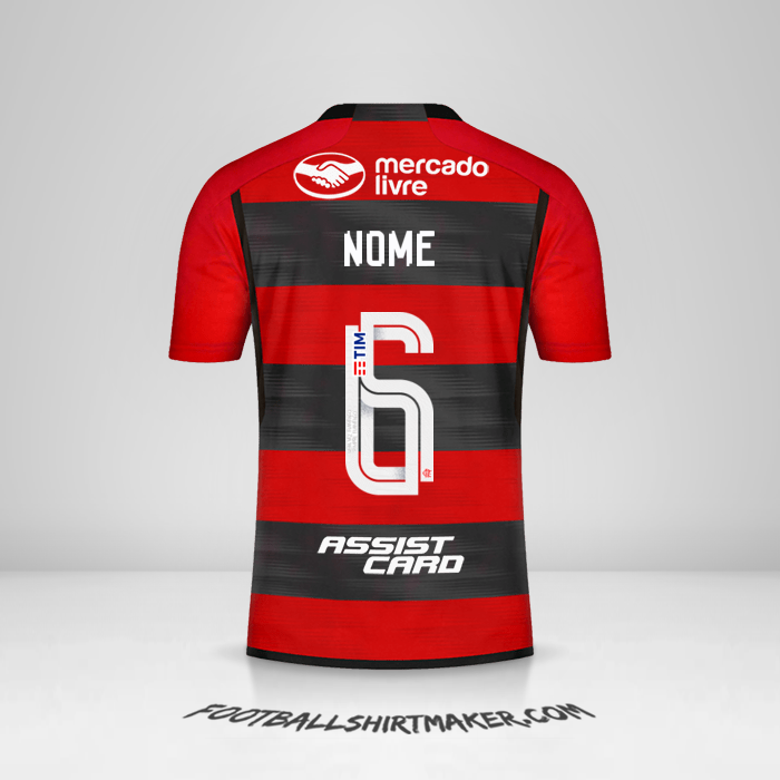 Camisa Flamengo 2023 -  nome - 6