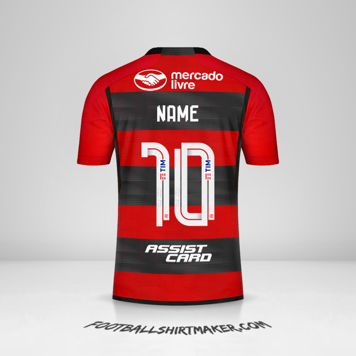 Shirt Flamengo 2023 -  name - 10