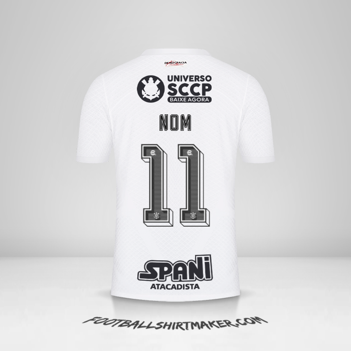 Maillot Corinthians 2023/2024 -  nom - 11