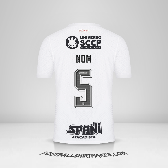 Maillot Corinthians 2023/2024 -  nom - 5