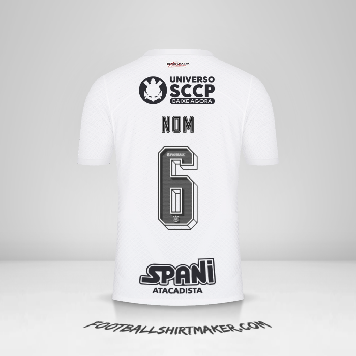 Maillot Corinthians 2023/2024 -  nom - 6