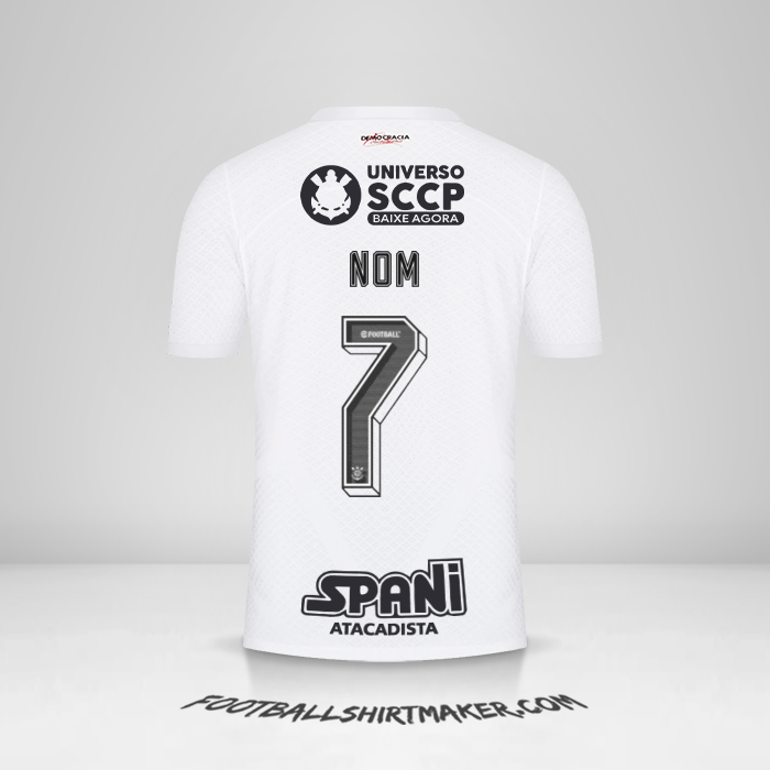 Maillot Corinthians 2023/2024 -  nom - 7