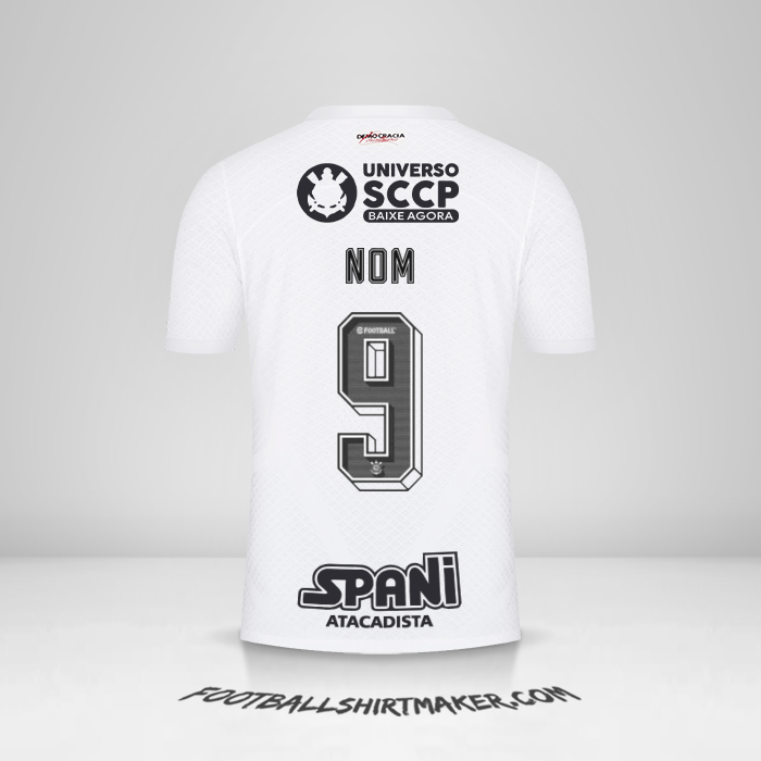 Maillot Corinthians 2023/2024 -  nom - 9