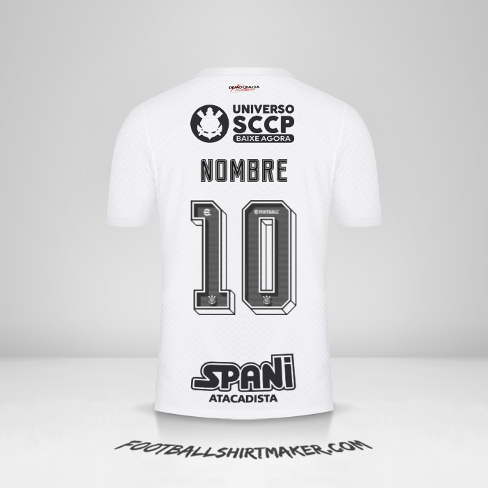 Camiseta Corinthians 2023/2024 -  nombre - 10