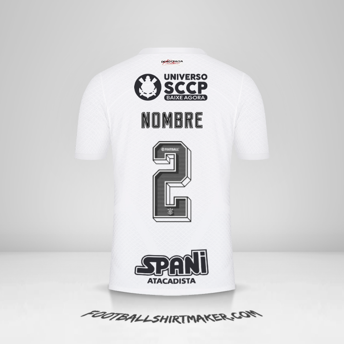 Jersey Corinthians 2023/2024 -  nombre - 2