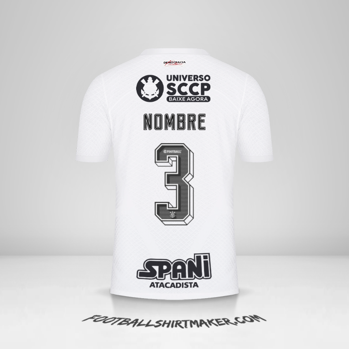 Jersey Corinthians 2023/2024 -  nombre - 3