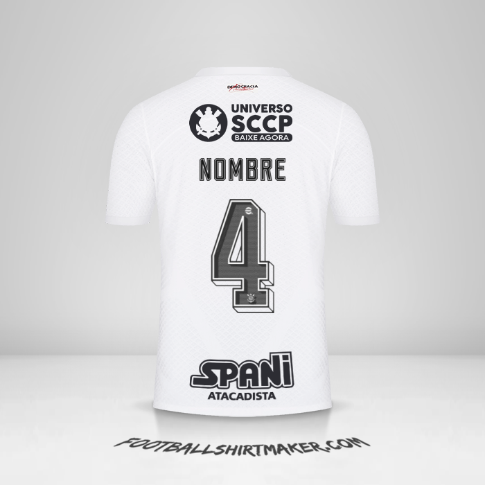 Jersey Corinthians 2023/2024 -  nombre - 4