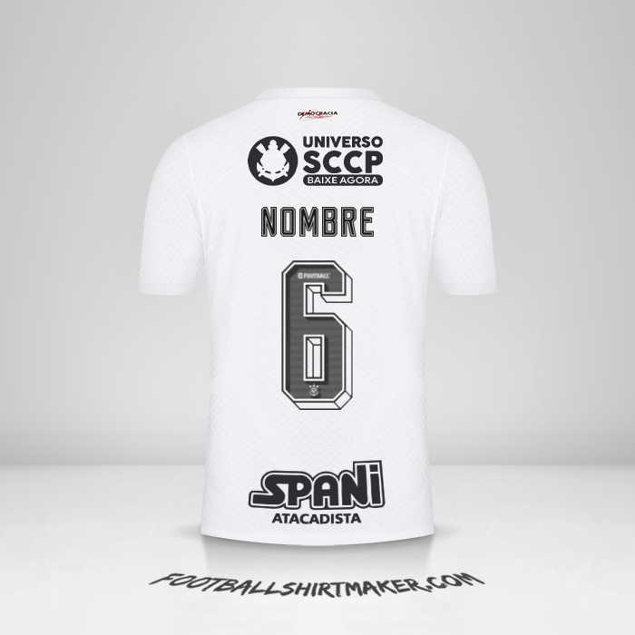 Jersey Corinthians 2023/2024 -  nombre - 6