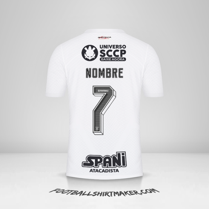 Jersey Corinthians 2023/2024 -  nombre - 7