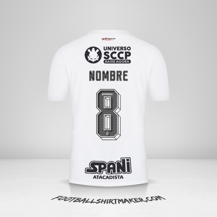 Camiseta Corinthians 2023/2024 -  nombre - 8