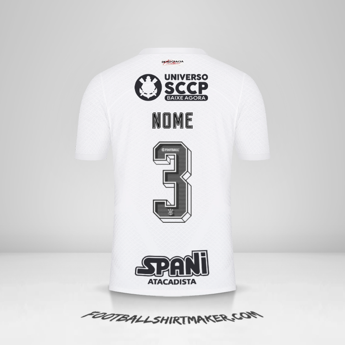 Camisola Corinthians 2023/2024 -  nome - 3