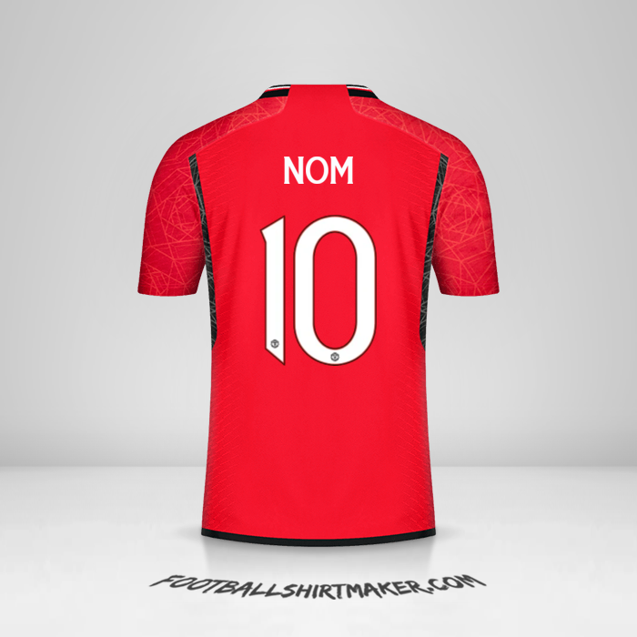 Maillot Manchester United Cup 2023/2024 -  nom - 10