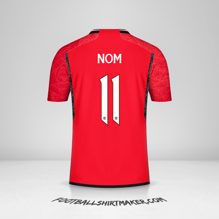 Maillot Manchester United Cup 2023/2024 -  nom - 11