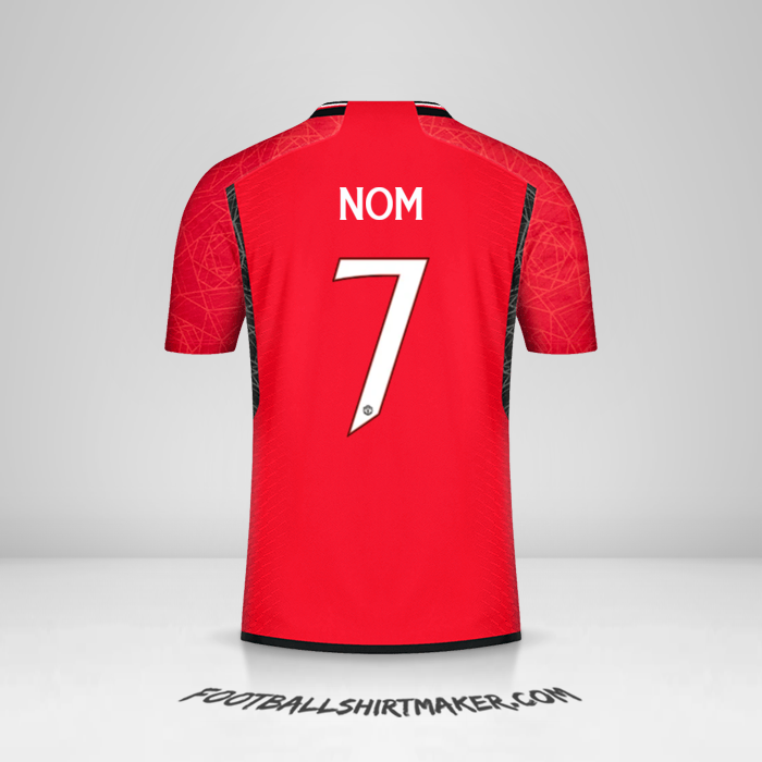 Maillot Manchester United Cup 2023/2024 -  nom - 7