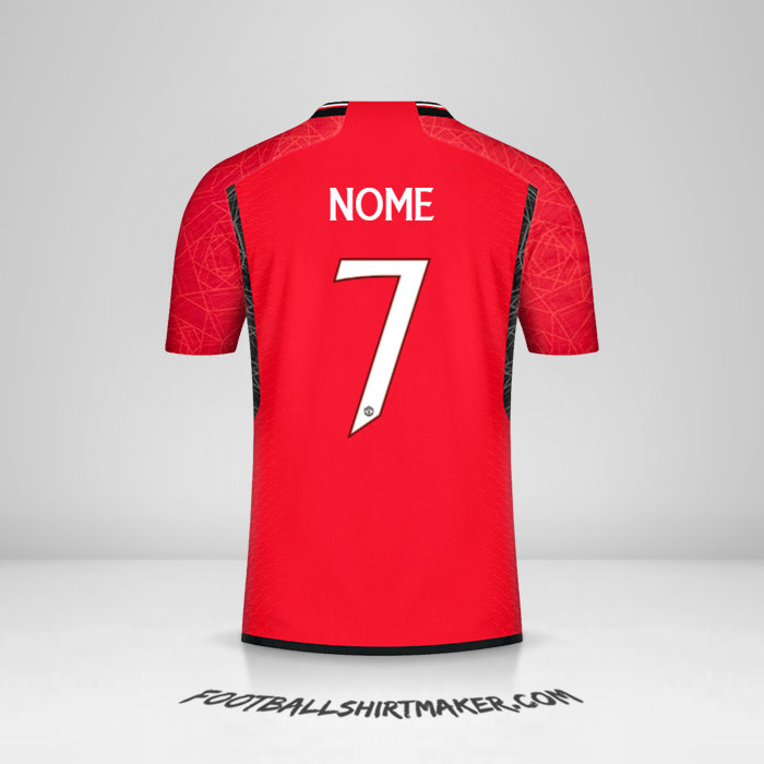 Camisola Manchester United Cup 2023/2024 -  nome - 7