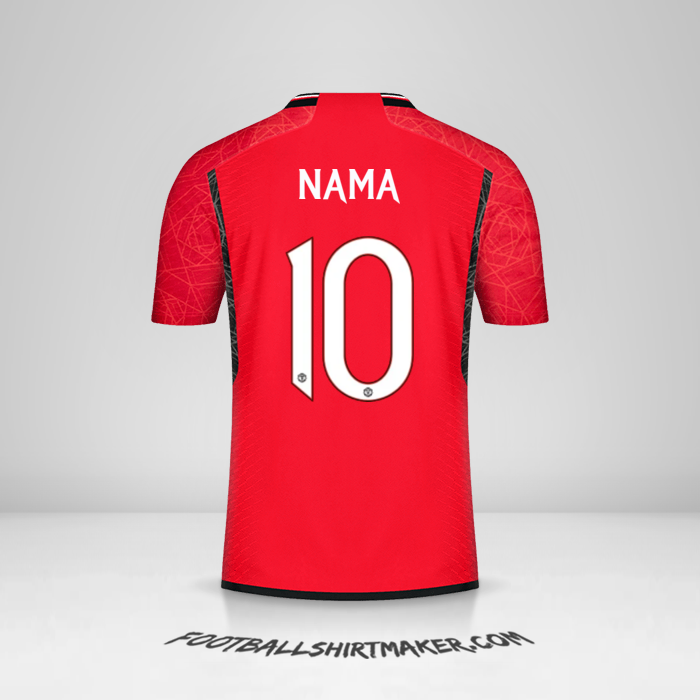 Jersey Manchester United Cup 2023/2024 -  nama - 10