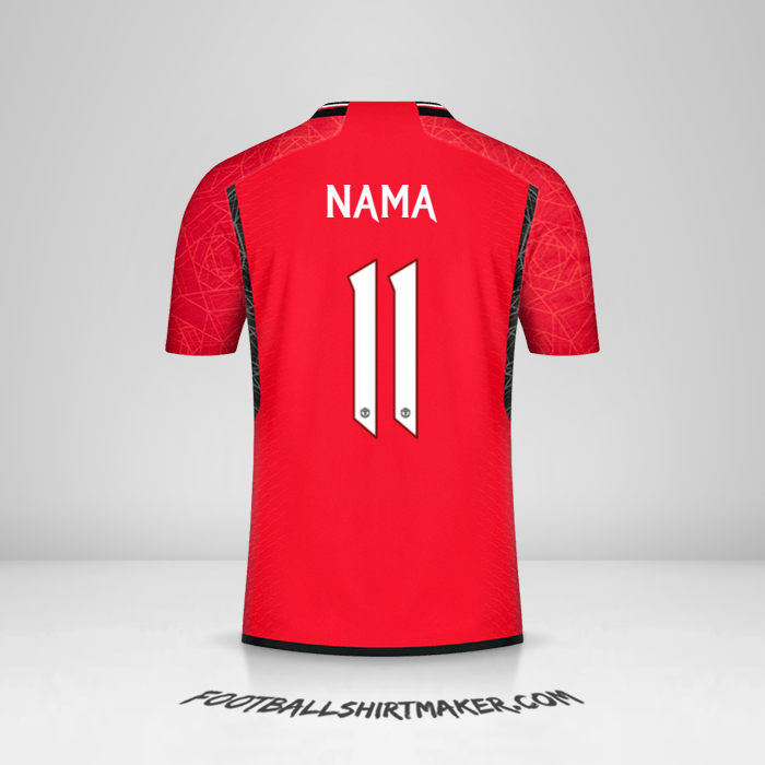 Jersey Manchester United Cup 2023/2024 -  nama - 11