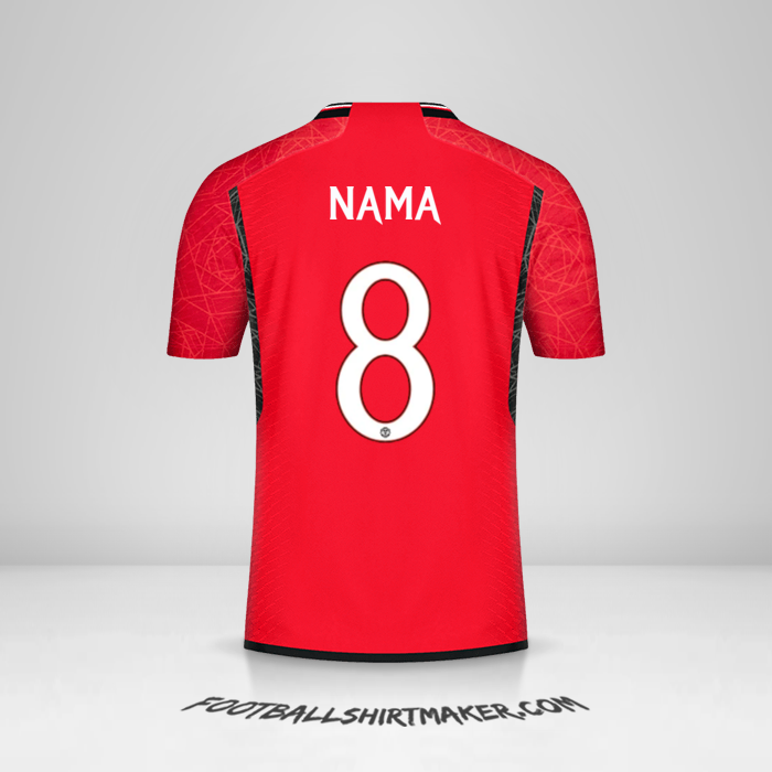 Jersey Manchester United Cup 2023/2024 -  nama - 8