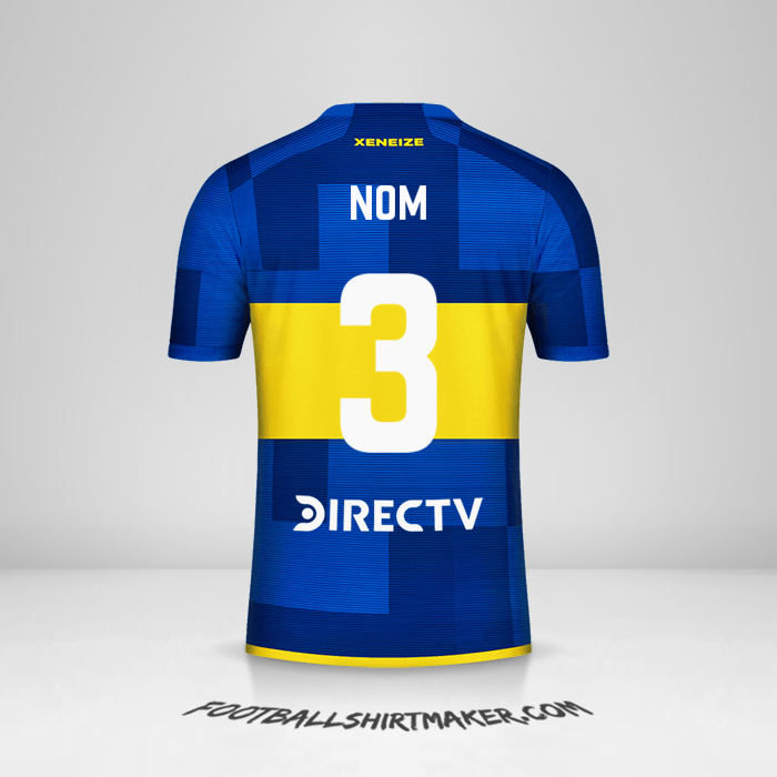 Maillot Boca Juniors 2023/2024 -  nom - 3