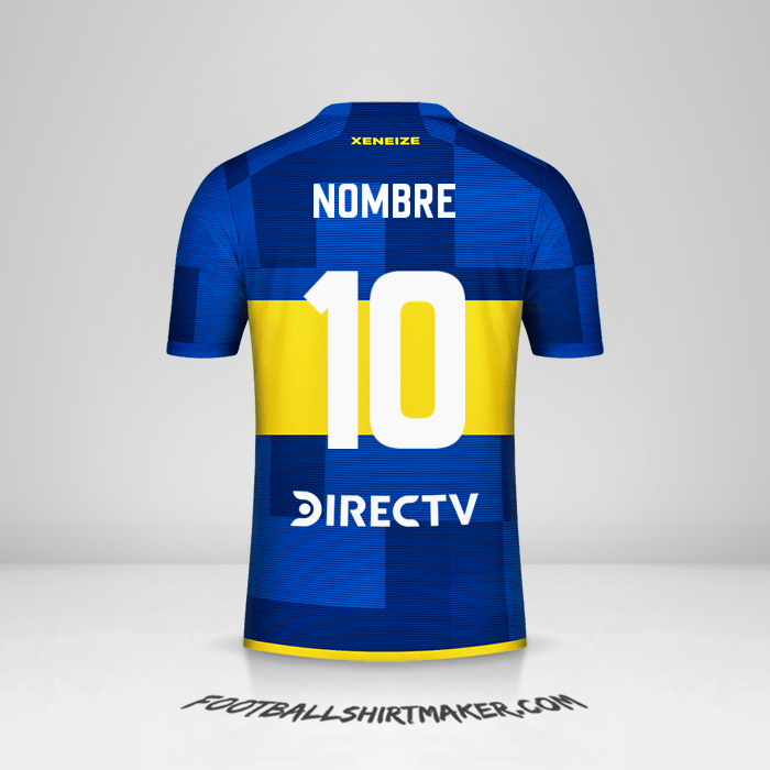 Jersey Boca Juniors 2023/2024 -  nombre - 10
