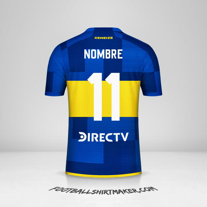 Camiseta Boca Juniors 2023/2024 -  nombre - 11