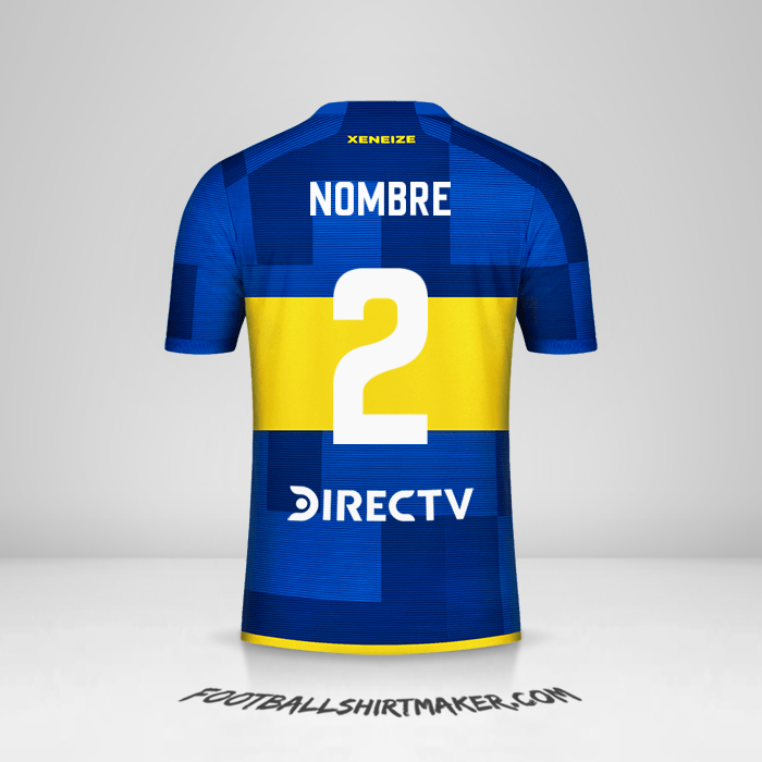 Jersey Boca Juniors 2023/2024 -  nombre - 2