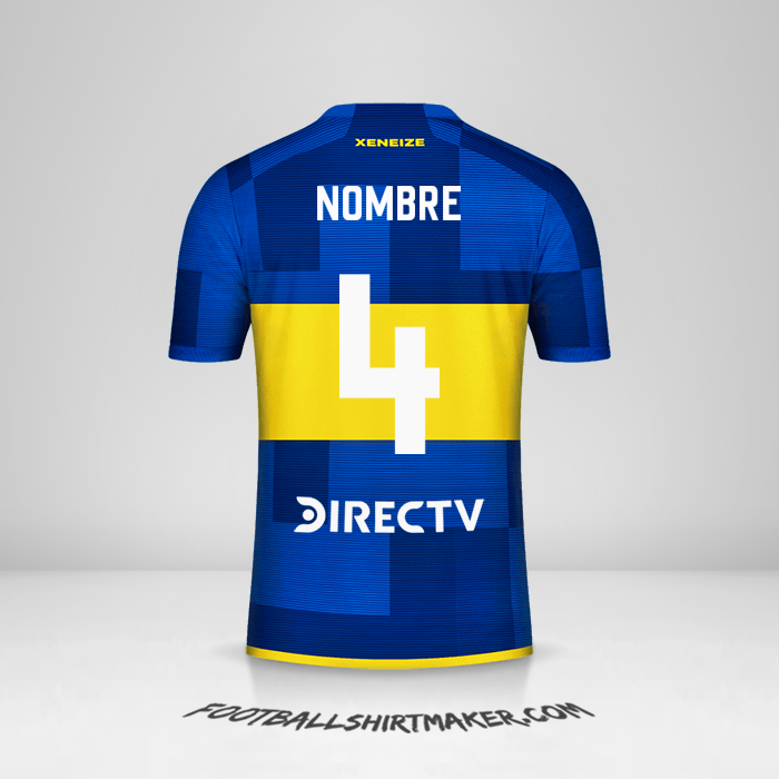 Jersey Boca Juniors 2023/2024 -  nombre - 4