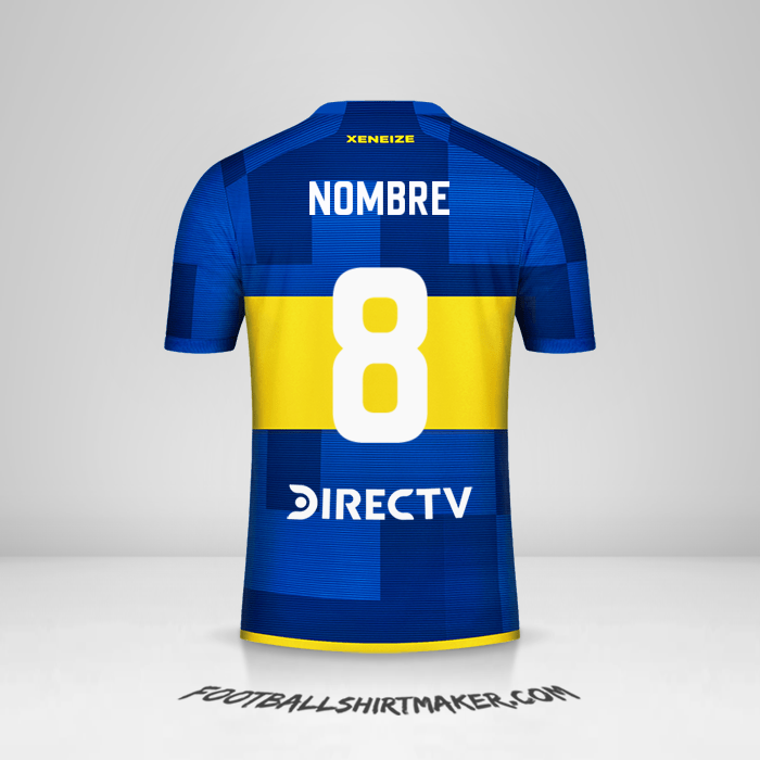 Jersey Boca Juniors 2023/2024 -  nombre - 8