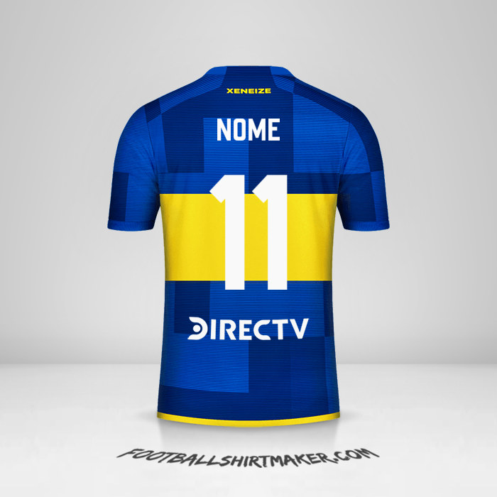 Camisa Boca Juniors 2023/2024 -  nome - 11