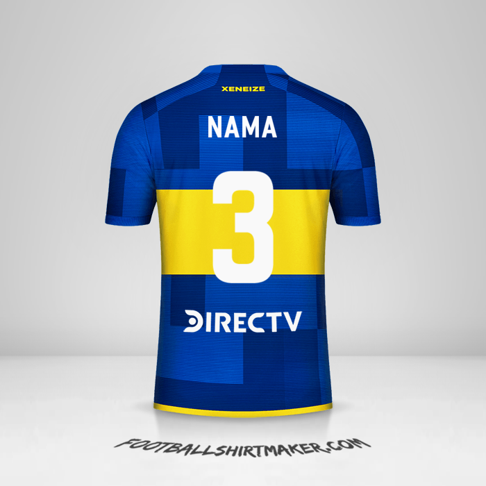 Jersey Boca Juniors 2023/2024 -  nama - 3