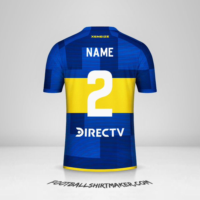 Shirt Boca Juniors 2023/2024 -  name - 2