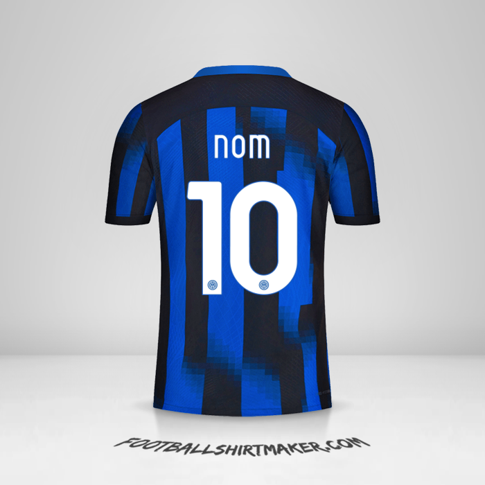 Maillot Inter 2023/2024 -  nom - 10