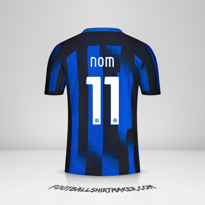 Maillot Inter 2023/2024 -  nom - 11