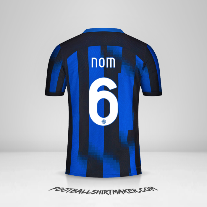 Maillot Inter 2023/2024 -  nom - 6
