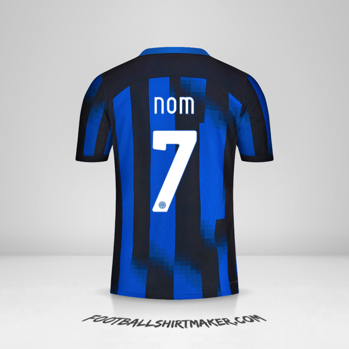 Maillot Inter 2023/2024 -  nom - 7