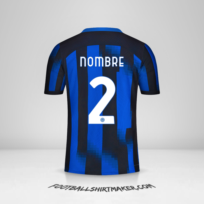 Jersey Inter 2023/2024 -  nombre - 2